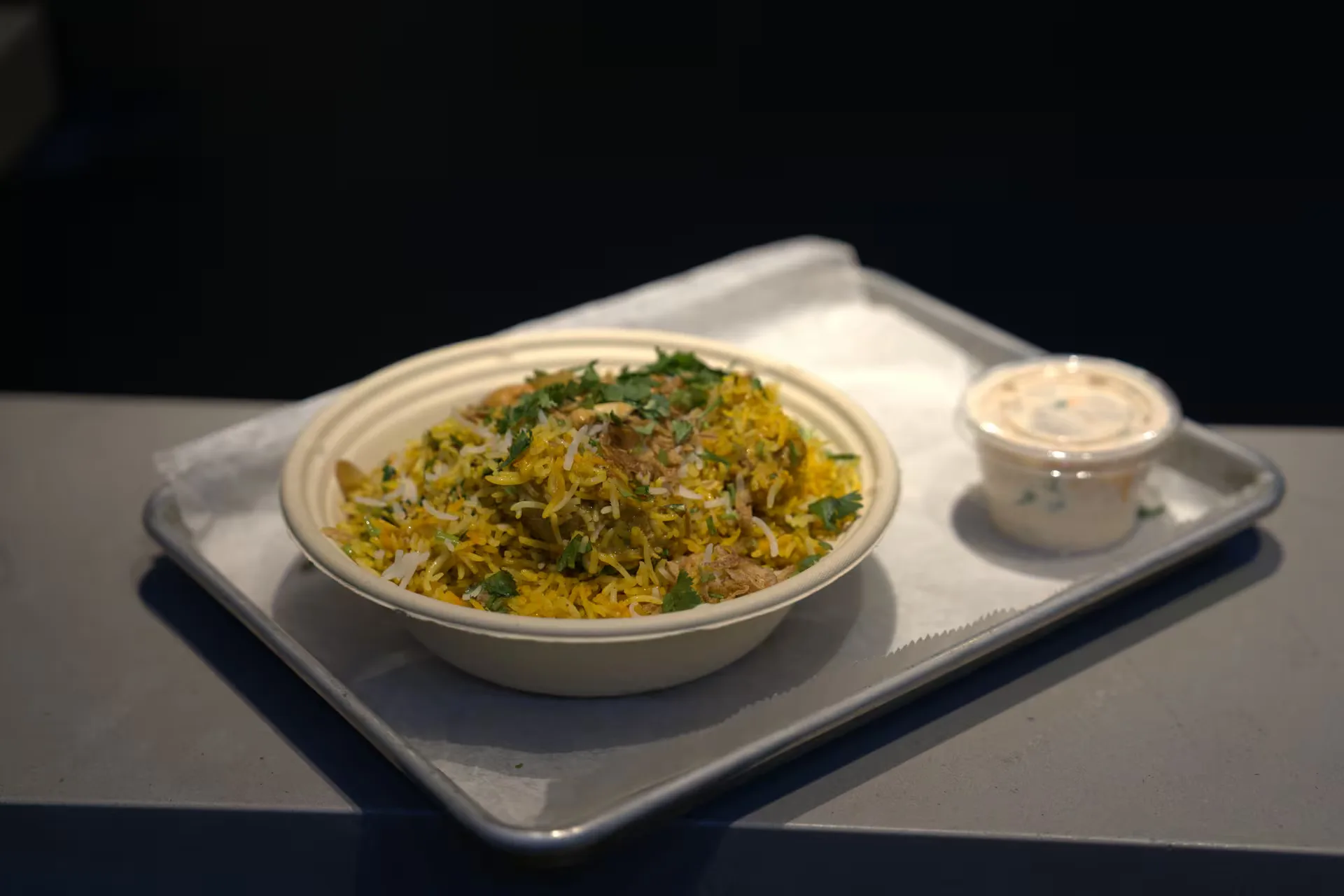 Authentic biryani