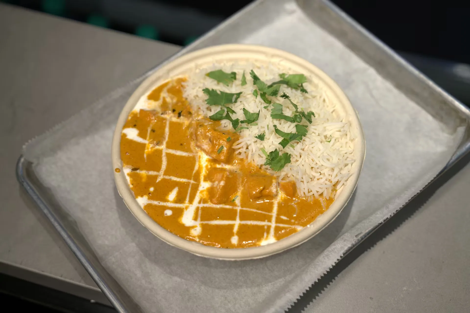 Paneer tikka masala bowl